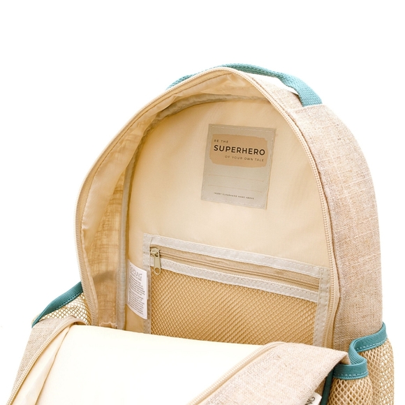 Green Stegosaurus Toddler Backpack - Picture 4 of 9